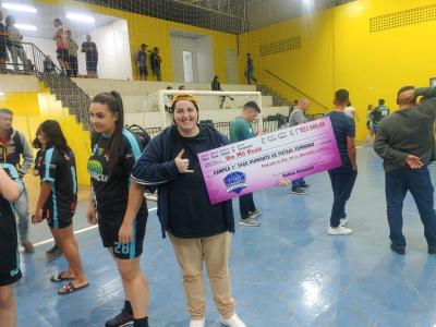Herval Posto IguaÃ§u conquista o titulo da TaÃ§a Diamante de Futsal Feminino 2023. 