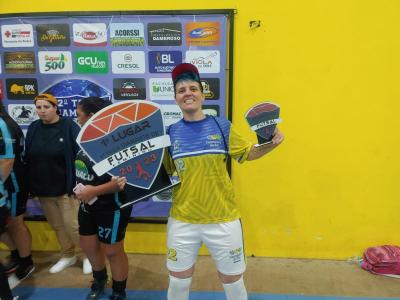 Herval Posto IguaÃ§u conquista o titulo da TaÃ§a Diamante de Futsal Feminino 2023. 