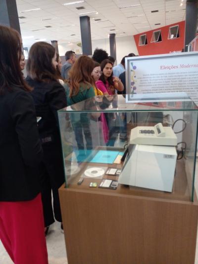 Vereadores do Parlamento Jovem do NÃºcleo de Laranjeiras visitam TRE-PR