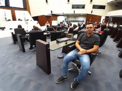 Vereadores do Parlamento Jovem do NÃºcleo de Laranjeiras visitam TRE-PR
