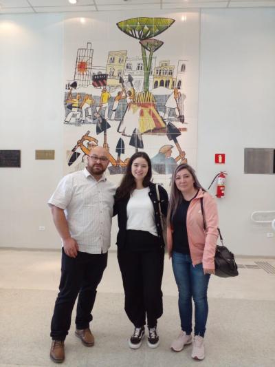 Vereadores do Parlamento Jovem do NÃºcleo de Laranjeiras visitam TRE-PR