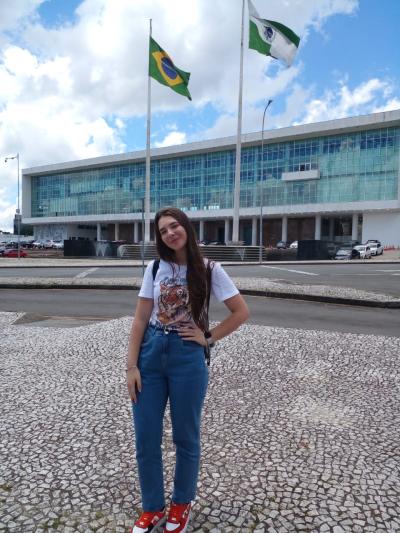 Vereadores do Parlamento Jovem do NÃºcleo de Laranjeiras visitam TRE-PR