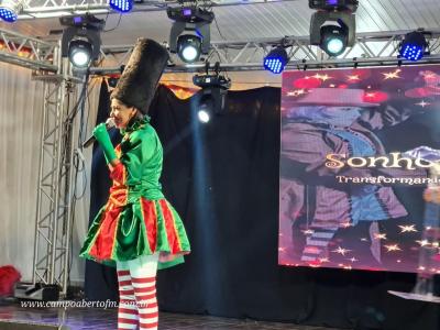 Natal de Laranjeiras 2023: abertura reÃºne famÃ­lias laranjeirenses na PraÃ§a Nogueira do Amaral