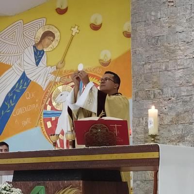 Abertura do TrÃ­duo em louvor a Imaculada ConceiÃ§Ã£o do Porto Barreiro, reuniu centenas de fiÃ©is