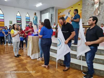 Padre JoÃ£o Rafael de Pitanga presidiu o 2Âº dia do TrÃ­duo em louvor a Imaculada ConceiÃ§Ã£o em Porto Barreiro
