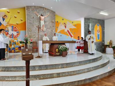 Bispo Dom Amilton presidiu a CelebraÃ§Ã£o dos 50 anos da ParÃ³quia Imaculada ConceiÃ§Ã£o do Porto Barreiro