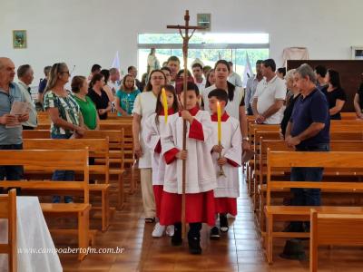 Bispo Dom Amilton presidiu a CelebraÃ§Ã£o dos 50 anos da ParÃ³quia Imaculada ConceiÃ§Ã£o do Porto Barreiro
