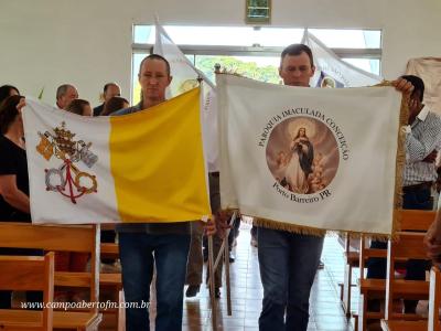 Bispo Dom Amilton presidiu a CelebraÃ§Ã£o dos 50 anos da ParÃ³quia Imaculada ConceiÃ§Ã£o do Porto Barreiro