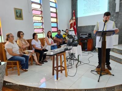 Bispo Dom Amilton presidiu a CelebraÃ§Ã£o dos 50 anos da ParÃ³quia Imaculada ConceiÃ§Ã£o do Porto Barreiro