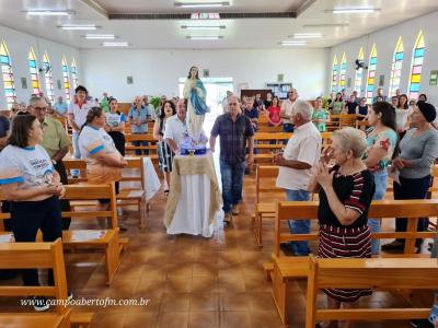 Bispo Dom Amilton presidiu a CelebraÃ§Ã£o dos 50 anos da ParÃ³quia Imaculada ConceiÃ§Ã£o do Porto Barreiro