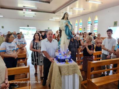 Bispo Dom Amilton presidiu a CelebraÃ§Ã£o dos 50 anos da ParÃ³quia Imaculada ConceiÃ§Ã£o do Porto Barreiro
