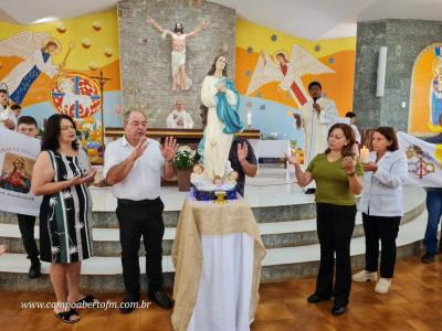 Bispo Dom Amilton presidiu a CelebraÃ§Ã£o dos 50 anos da ParÃ³quia Imaculada ConceiÃ§Ã£o do Porto Barreiro