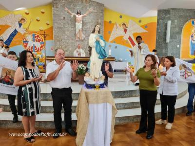 Bispo Dom Amilton presidiu a Celebração dos 50 anos da Paróquia Imaculada Conceição do Porto Barreiro