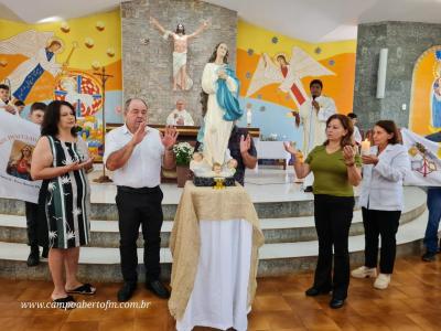 Bispo Dom Amilton presidiu a CelebraÃ§Ã£o dos 50 anos da ParÃ³quia Imaculada ConceiÃ§Ã£o do Porto Barreiro