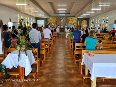 Bispo Dom Amilton presidiu a CelebraÃ§Ã£o dos 50 anos da ParÃ³quia Imaculada ConceiÃ§Ã£o do Porto Barreiro