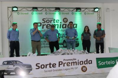 Conheça o ganhador da Ford Ranger 0 Km ,  da promoção “Sorte Premiada” do Sicredi  Grandes Lagos PR/SP