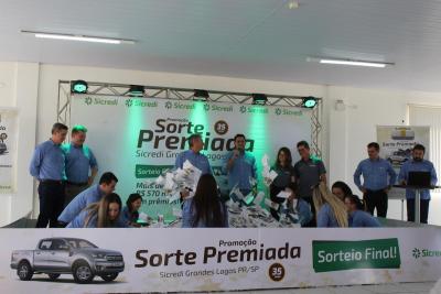 ConheÃ§a o ganhador da Ford Ranger 0 Km ,  da promoÃ§Ã£o â€œSorte Premiadaâ€ do Sicredi  Grandes Lagos PR/SP