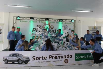 Conheça o ganhador da Ford Ranger 0 Km ,  da promoção “Sorte Premiada” do Sicredi  Grandes Lagos PR/SP