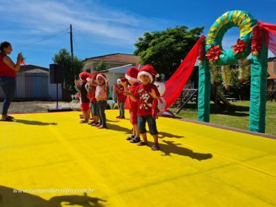 CMEI Jardim Alvorada encerra ano com apresentaÃ§Ã£o dos alunos