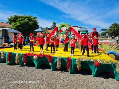 CMEI Jardim Alvorada encerra ano com apresentaÃ§Ã£o dos alunos