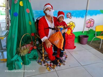 CMEI Jardim Alvorada encerra ano com apresentaÃ§Ã£o dos alunos