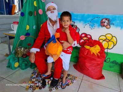 CMEI Jardim Alvorada encerra ano com apresentaÃ§Ã£o dos alunos
