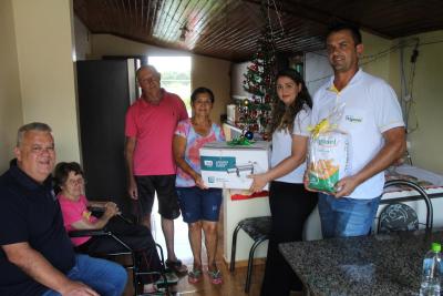 Farinha Trigosel e Programa Alegria Geral da RÃ¡dio Campo Aberto premiam ouvinte 
