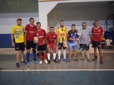 GrÃªmio Ã© CampeÃ£o do Entre Torcidas de Futsal em Virmond 