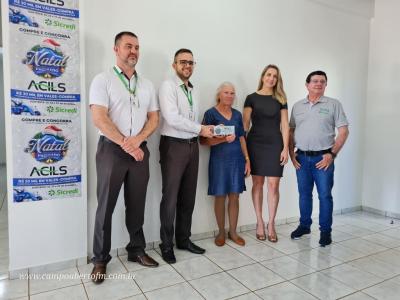 ACILS entrega prÃªmios aos ganhadores do 2Â° sorteio da PromoÃ§Ã£o Natal Premiado