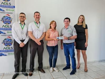 ACILS entrega prÃªmios aos ganhadores do 2Â° sorteio da PromoÃ§Ã£o Natal Premiado