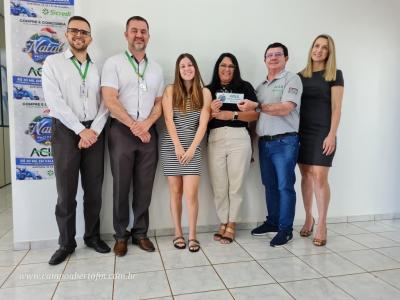 ACILS entrega prêmios aos ganhadores do 2° sorteio da Promoção Natal Premiado