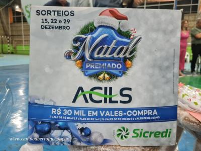 Acils realiza sorteio final da promoção Natal Premiado 2023