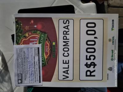 ACERBI realiza sorteio final da promoÃ§Ã£o Natal Premiado 2023