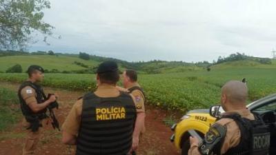 Policia Militar do 3º BPM prende dois homens envolvidos no roubo á agencia da Sicredi em Saudade do Iguaçu