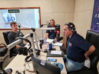 Diretor e aluno do Programa Laranjeiras TecnolÃ³gica participaram do Alegria Geral