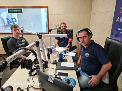 Diretor e aluno do Programa Laranjeiras TecnolÃ³gica participaram do Alegria Geral