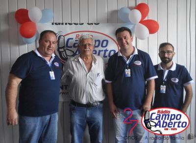 JoÃ£o Gurtat Neto: 32 Anos na Campo Aberto FM
