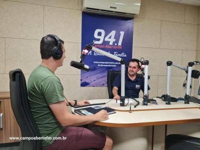 Alegria Geral recebeu a equipe de coordenaÃ§Ã£o da 21Âª Jornada Jovem que acontecerÃ¡ em Laranjeiras do Sul