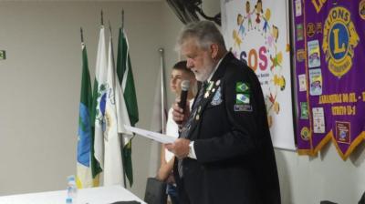 Lions Clube de Laranjeiras do Sul empossou novos sÃ³cios 