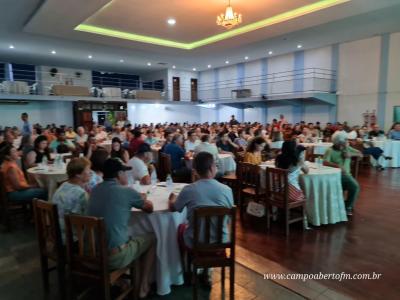 Associados Sicredi lotam IguaÃ§u tÃªnis Clube na noite de quarta-feira em assembleia da agencia Marechal Rondon