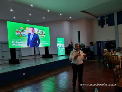 Associados Sicredi lotam IguaÃ§u tÃªnis Clube na noite de quarta-feira em assembleia da agencia Marechal Rondon