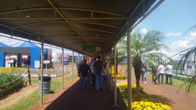 Equipe da RÃ¡dio Campo Aberto esteve visitando o Show Rural em Cascavel