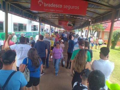 Equipe da RÃ¡dio Campo Aberto esteve visitando o Show Rural em Cascavel