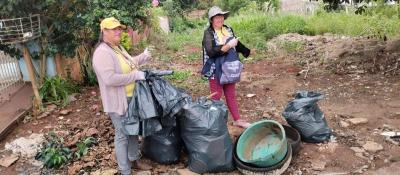 Rio Bonito Iguaçu realizou o Arrastão de Combate a Dengue