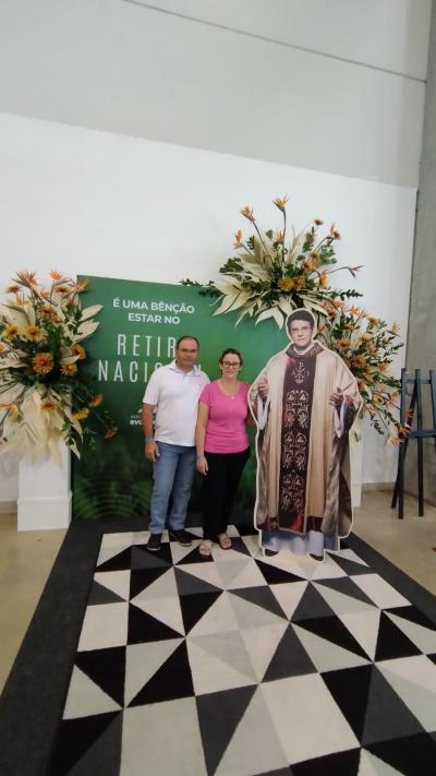 Caravana de Laranjeiras do Sul com 105 pessoas participou do Retiro Evangelizar do Padre Reginaldo Manzotti