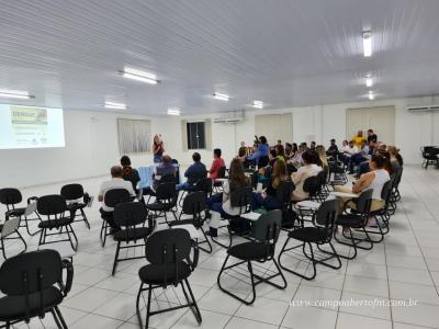 Secretaria de saÃºde realiza reuniÃ£o com empresarios, entidades e sociedade laranjeirense para discutir estratÃ©gias de combate ao Aedes Aegypti