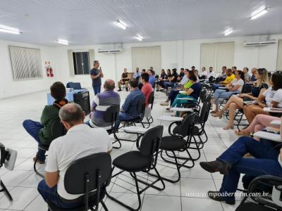 Secretaria de saÃºde realiza reuniÃ£o com empresarios, entidades e sociedade laranjeirense para discutir estratÃ©gias de combate ao Aedes Aegypti