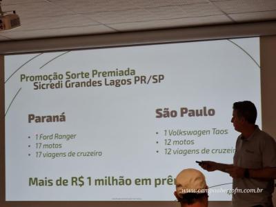 Com prêmios exclusivos, Sicredi Grandes Lagos PR/SP lança mais uma edição da Promoção Sorte Premiada