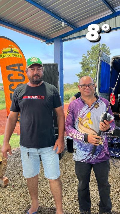 Valdir do Rio Guarani Ã© CampeÃ£o do 2Âº Torneio de Pesca do Clube das Ãguas do Buriti 