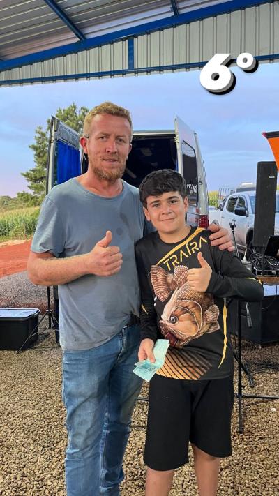 Valdir do Rio Guarani é Campeão do 2º Torneio de Pesca do Clube das Águas do Buriti 